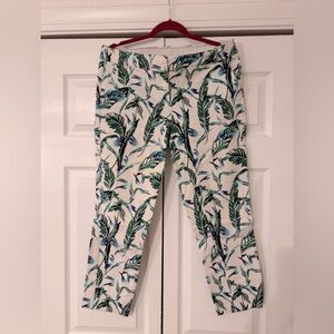 Kenar flower ankle length pants size 10